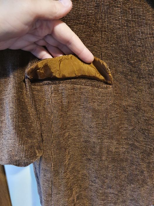 Marynarka z podszewką, 71% wiskozy, Marks & Spencer, r.42, petite