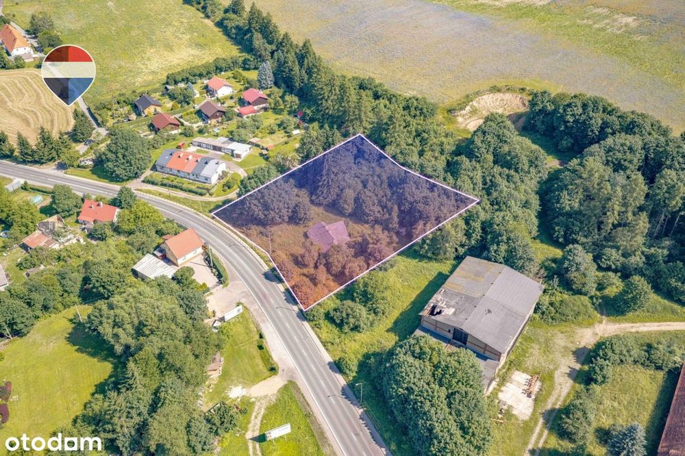 Na sprzedaż 3.921 m², przy DK8 z mediami