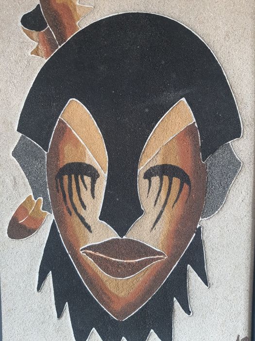 African Sand Painting64585227149699125