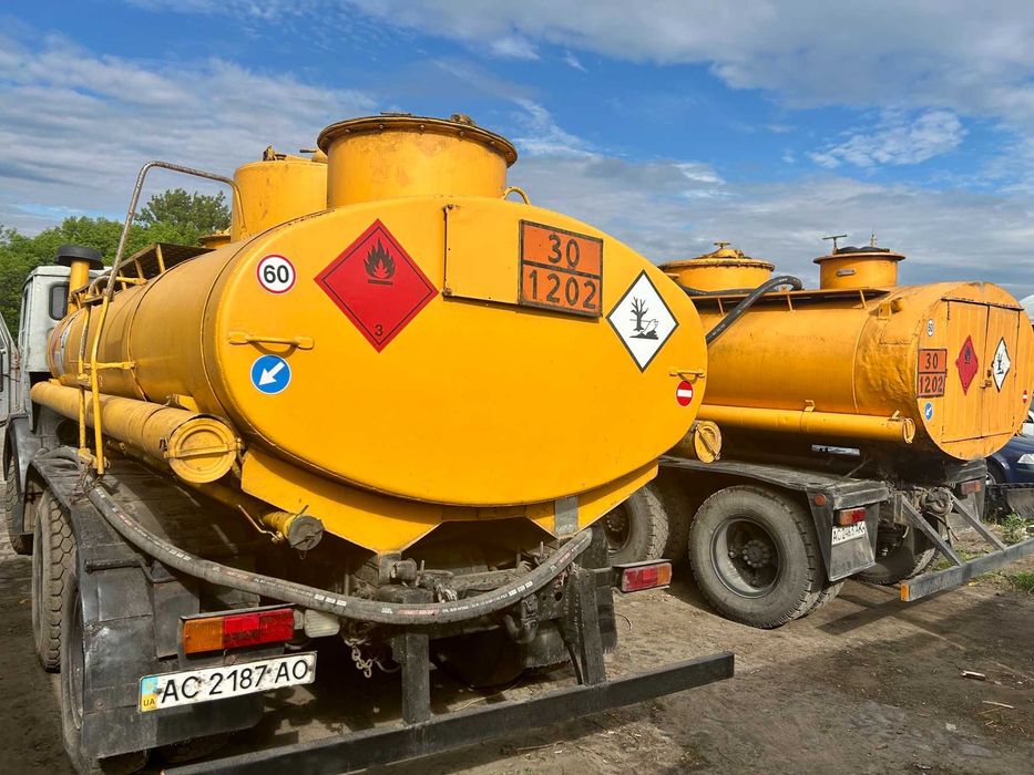 Бензовоз Камаз 5320 з причіпом