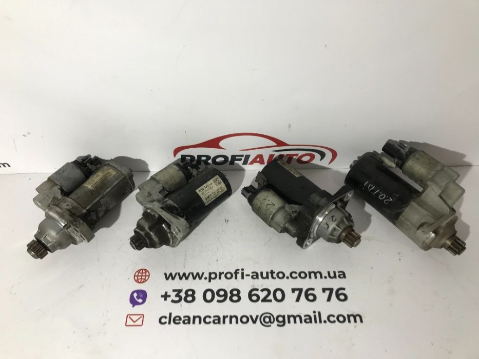 Стартер на Volkswagen Passat B7-B8 USA 1.8-2.5-2.0 TDI 02M911023S