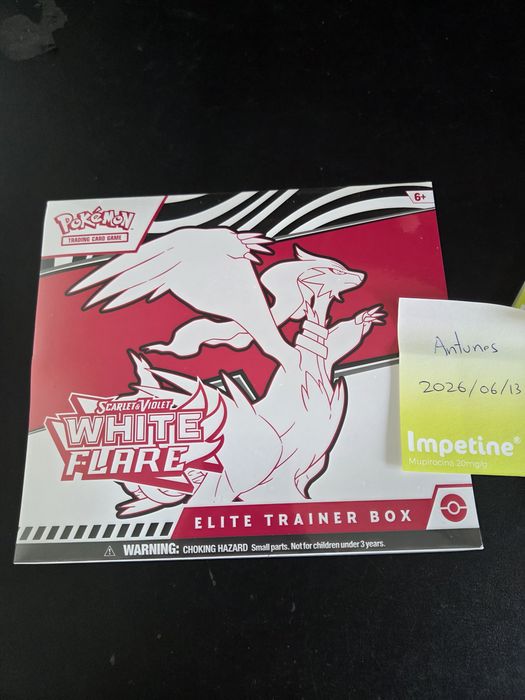 White Flare Elite Trainer Box ETB