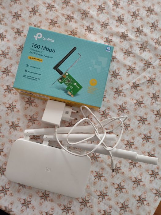 Xiaomi 4A Router and TP-Link Network Card64752127743106123