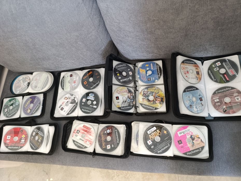 Gry na PS2 - same płyty