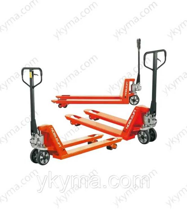 Візок ручний гідравлічний (рокла) NOBLELIFT (2000 кг, 85 мм, 1150 мм)