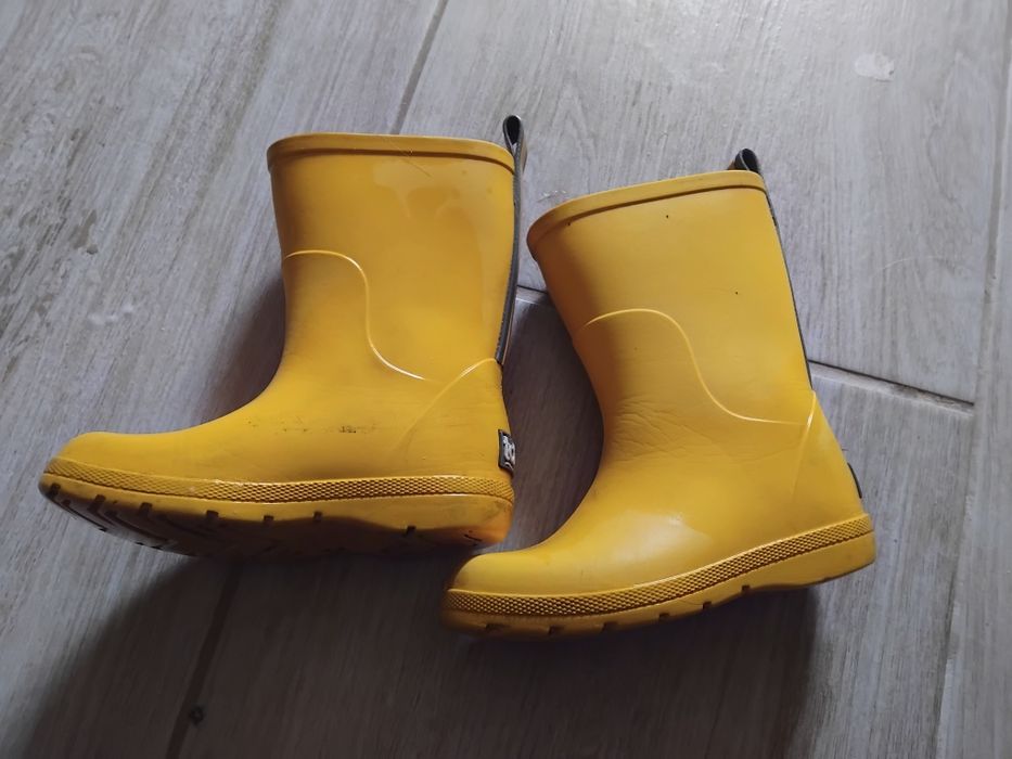 Żółte kalosze,  rozmiar 25