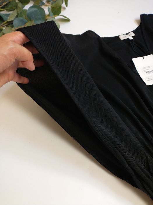 Czarna sukienka maxi DEA KUDIBAL 100% wiskoza rozmiar M