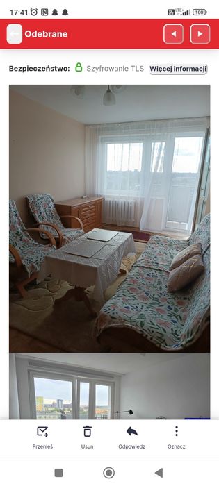 Wynajmie mieszkanie oś. Leśne
