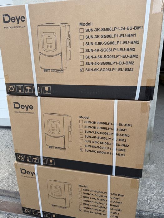 Інвертор DEYE SUN-6K-SG06LP1-EU-BM2