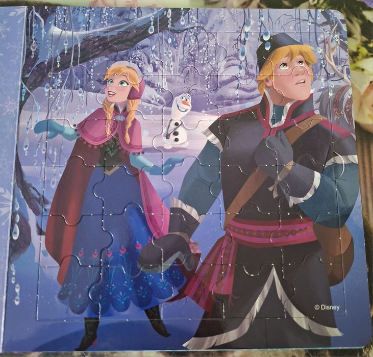 Czytam i układam, Kraina Lodu Disney