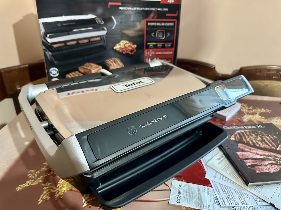 Гриль Tefal OptiGrill XL електрогриль тефаль