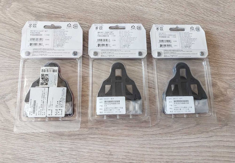 Шипи Shimano SPD-SL SM-SH10/11/12 шосейні, для MTB SM-SH51, SH56 SPD