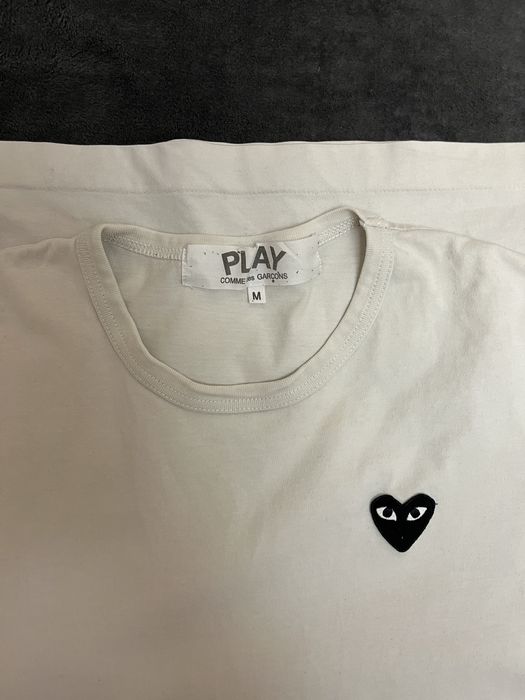 Футболка Comme de garcon біла