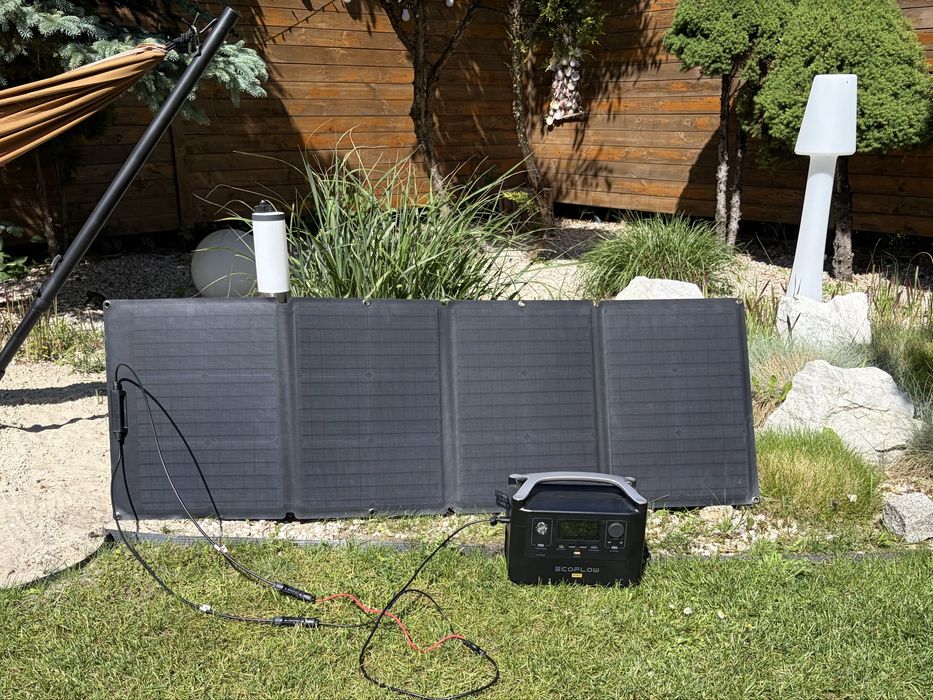 Ecoflow river pro  + panel ecoflow 110w
