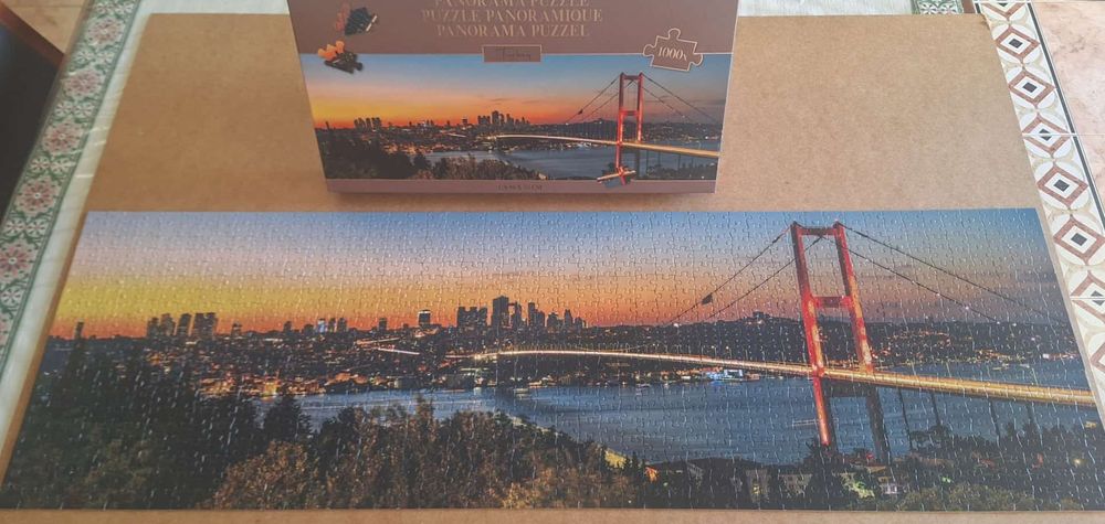 Puzzle Panorâmico da Turquia - 1000 Peças