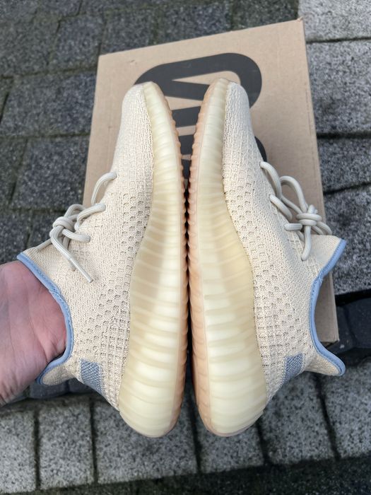 Adidas Yeezy Boost 350 V2 Linen sneakersy niskie beżowe kanye 42