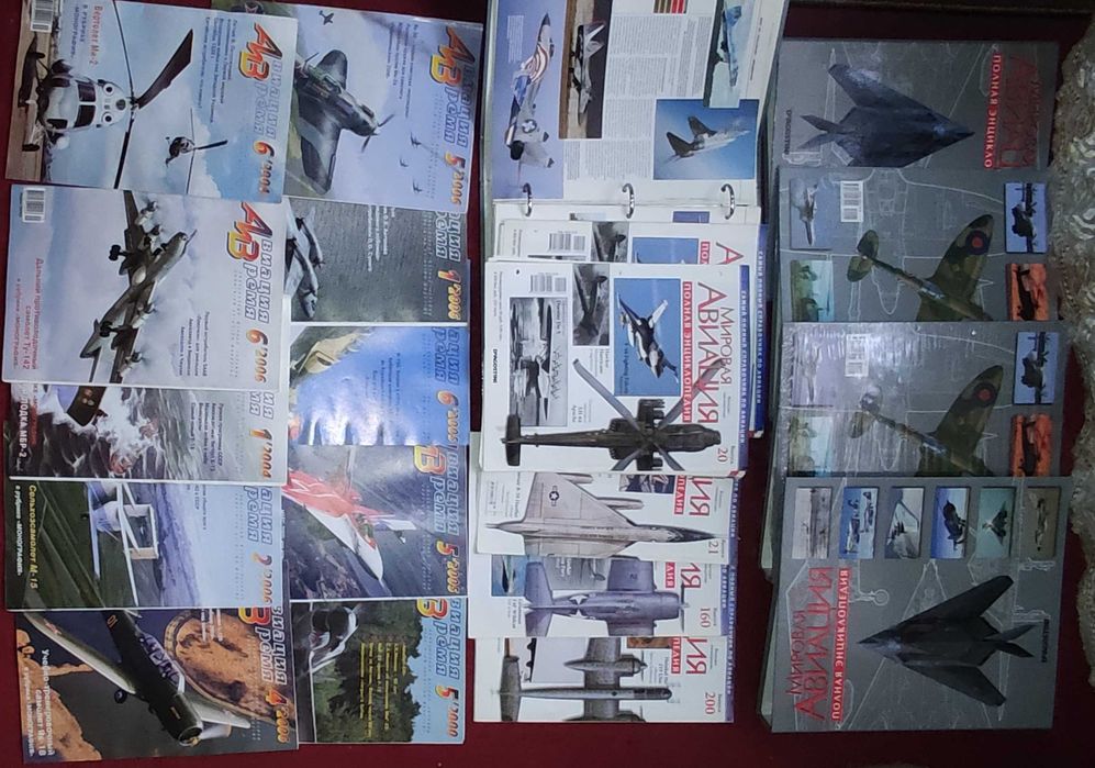 航空技術 20冊セット Комплект/Коробка журналов Мировая авиация и время (все что на фото
