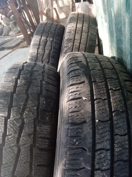 Резина 2 мішелін 2 Росава зима з дисками 195/70/15