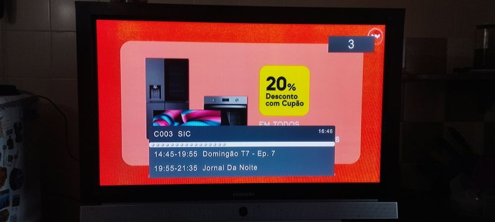 Televisão Samsung 71x105