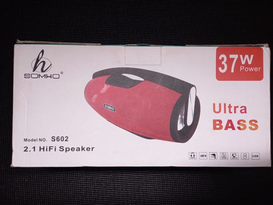 Портативна bluetooth колонка Somho s602 б/у