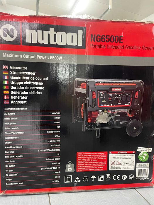 Gerador 6500w Nutool