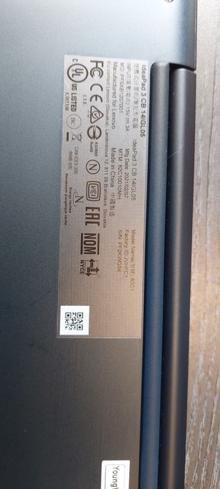 IdeaPad 3 CB 14IGL05 Ноутбук