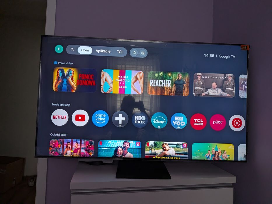 TCL 55 MINI LED 144HZ jak nowy