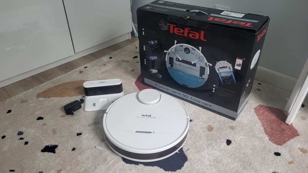 Tefal X-plorer serie 95, total care, robot sprzątający (odkurzanie + m