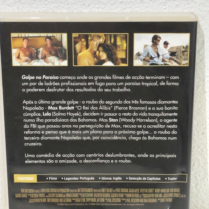 DVD Filme "Golpe no Paraíso" (After the Sunset) - Golden Collection