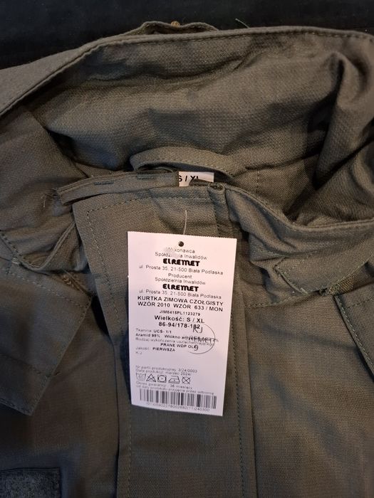 Kurtka zimowa czołgisty 633/mon.Nowa roz.S/XL