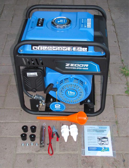 Інверторний генератор 4.5/4.0 квт
