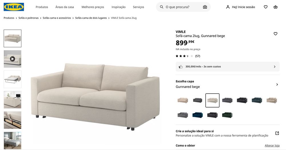 Sofá Cama Cama Ikea