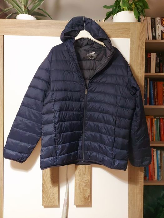 Granatowa kurtka męska