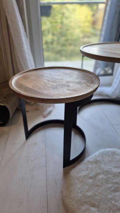 Stoliki drewniane Homla