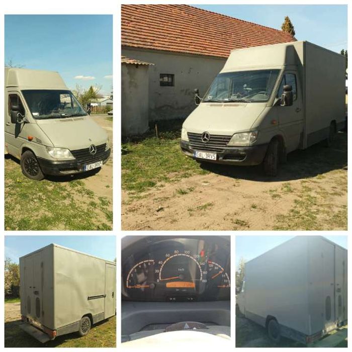 Mercedes sprinter kamper pocztowiec