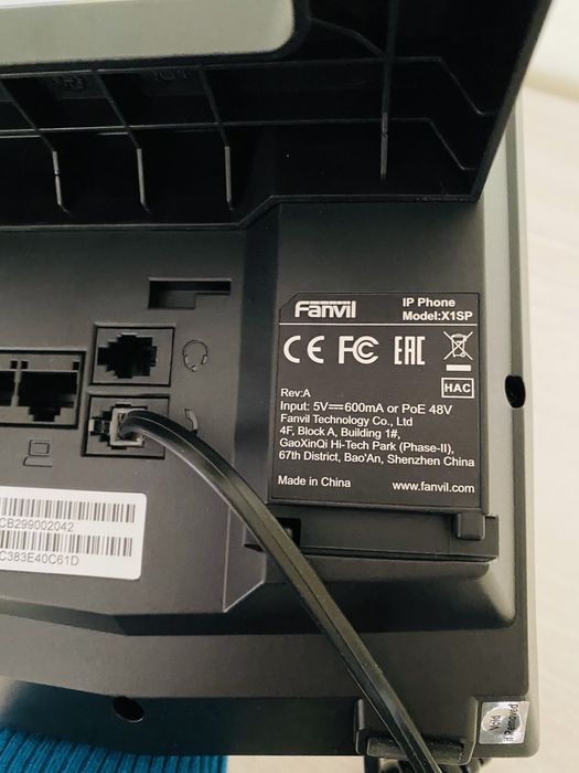 Телефоний апарат Fanvil X1SP для ІР- телефонії