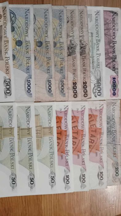 Sprzedam banknoty  z Polski
