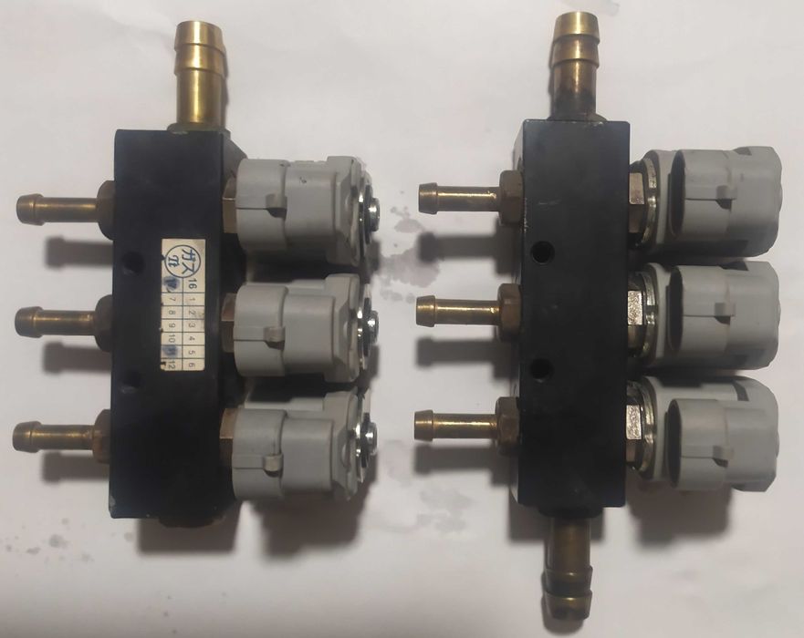 Газовые форсунки Valtek Италия + ВЗУ в бампер (Б\У)