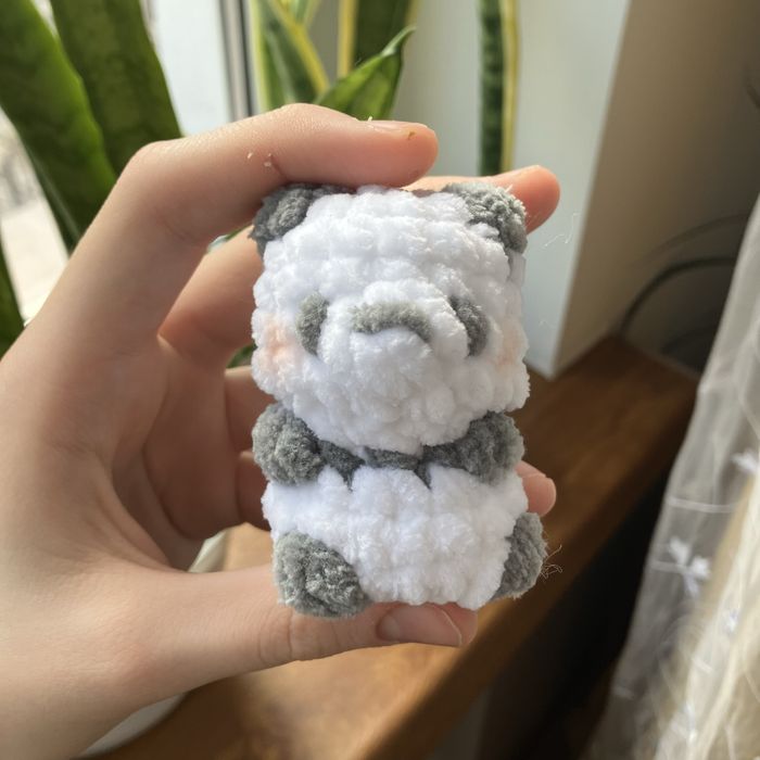 Panda breloczek zrobiłam sama