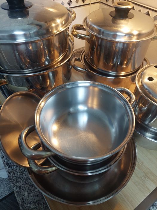 SET Conjunto de 9 tachos