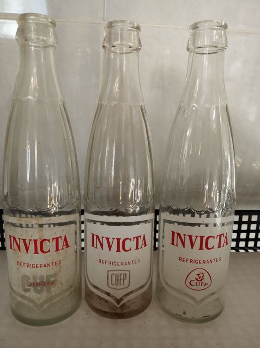 Garrafas pirogravadas Invicta