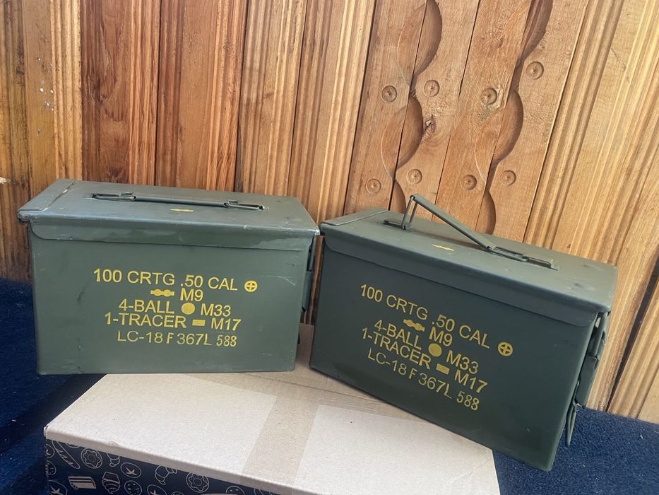 Військовий ящик NATO(12,7), герметичний від патронів