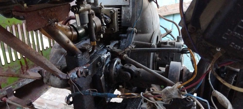 Мінітрактор саморобний помогатор силач