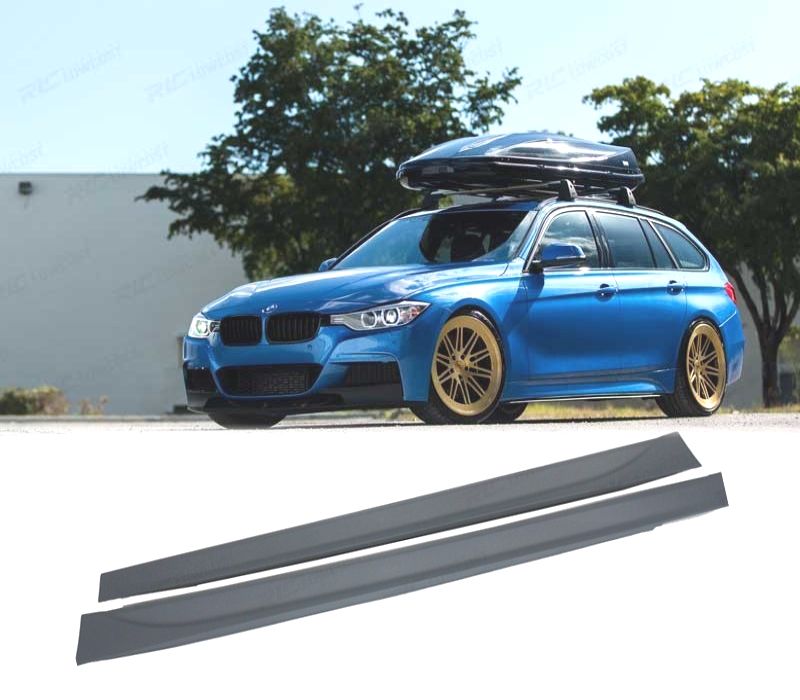 KIT CARROÇARIA BMW F31 TOURING LOOK M PERFORMANCE SAÍDA SIMPLES AMBOS LADOS