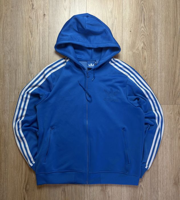 Adidas Originals 3 Stripes Męska M Bluza rozpinana z kapturem ZIP Hoodie Rap Streetwear