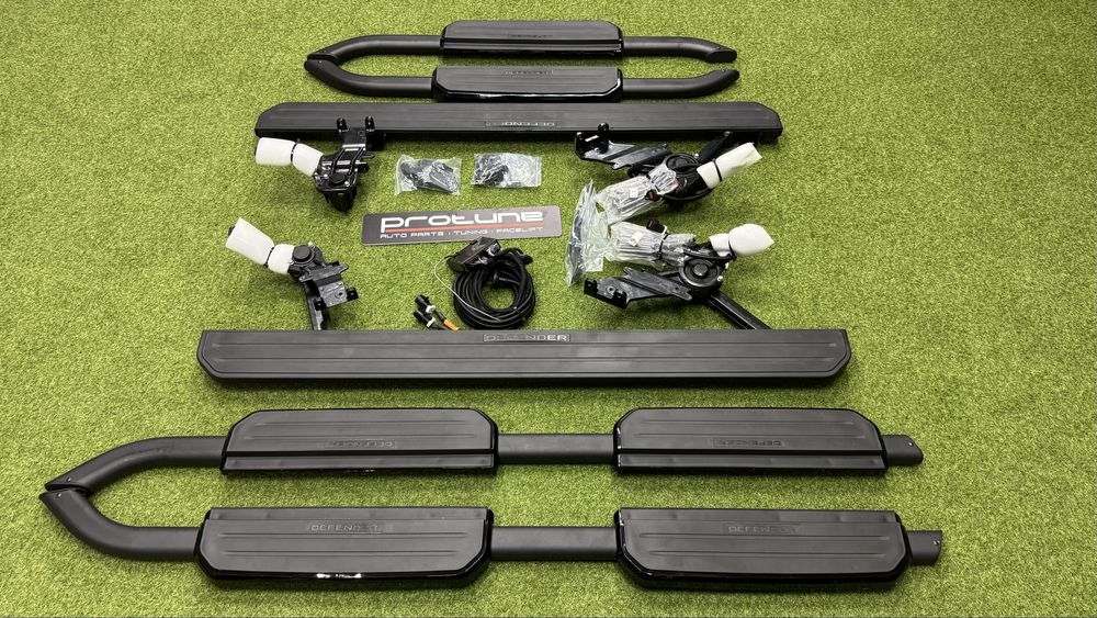 Подножки пороги выездные Land Rover Defender L663