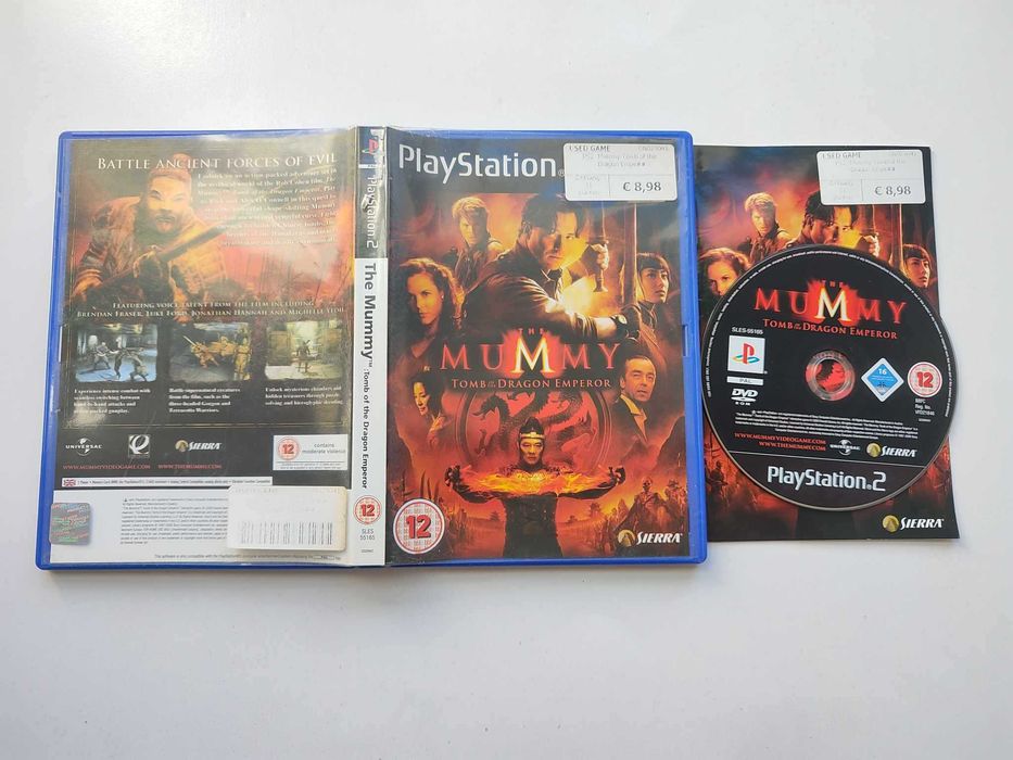 Gra PlayStation PS2 The Mummy Tomb of The Dragon Emperor