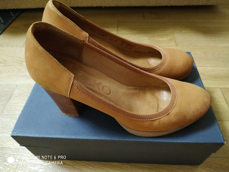 Туфлі нубук Rylko