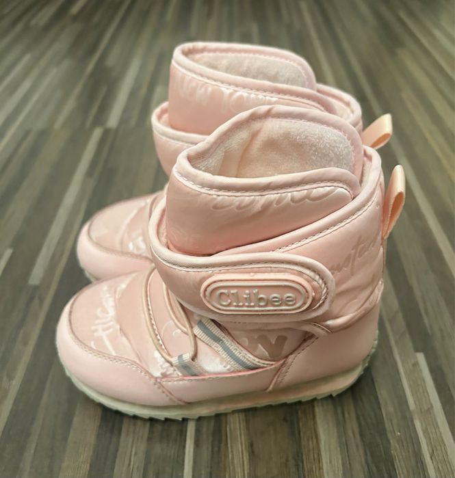 Śniegowce buty zimowe dla dziewczynki Clibee ocieplane rozmiar 26