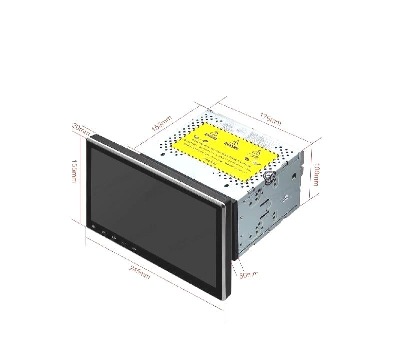 AUTO RADIO GPS UNIVERSAL 2 DIN ECRA TACTIL 10.1" B